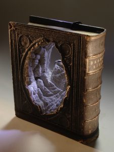 Landscapes Carved Into Books By Guy Laramee - Guan-Yin
