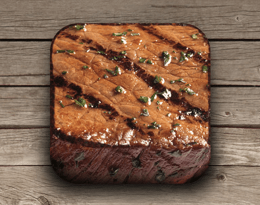 Steak iPhone icon by Mike Warner